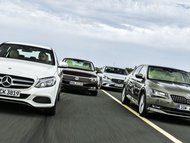 Mazda 6 vs. Mercedes-Benz C vs. Škoda Superb vs. Volkswagen Passat