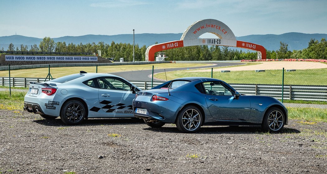 Mazda MX-5 vs. Subaru BRZ