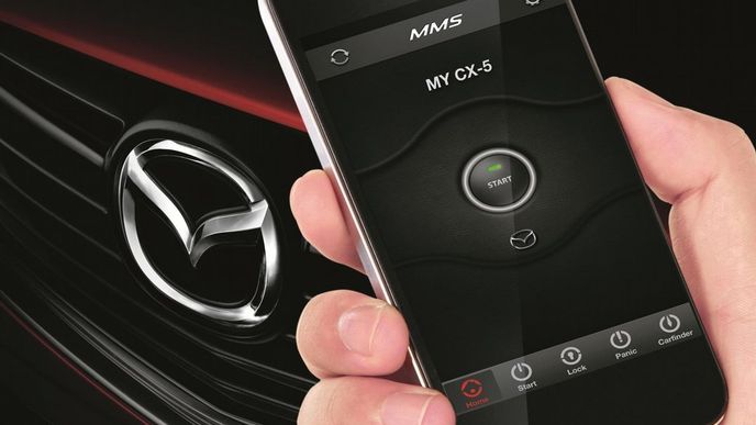 Mazda nabízí systém, který umožní nastartovat motor přes telefon