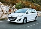 Mazda 5 1,6 MZ-CD (85 kW): Nižší hmotnost, nižší spotřeba