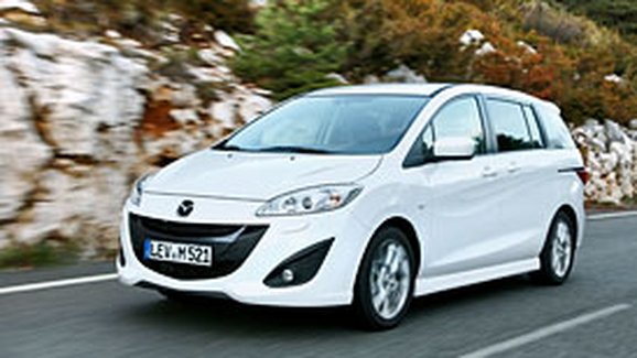 Mazda 5 1,6 MZ-CD (85 kW): Nižší hmotnost, nižší spotřeba