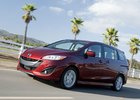 Mazda5 v USA: Motor 2,5 MZR standardem