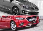 Designový duel: Mazda 3 vs. Renault Mégane