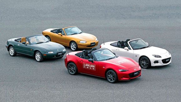 Mazda MX-5: Miat už je celý milion