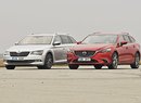 Mazda 6 Wagon vs. Škoda Superb Combi – Fešanda proti praktikovi