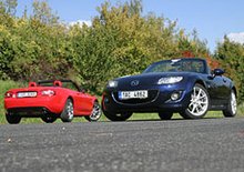 TEST Mazda MX-5 1.8 vs. 2.0 - Kabrio nebo kupé?