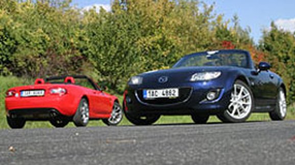 TEST Mazda MX-5 1.8 vs. 2.0 - Kabrio nebo kupé?