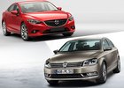 Designový duel: Mazda 6 vs. Volkswagen Passat