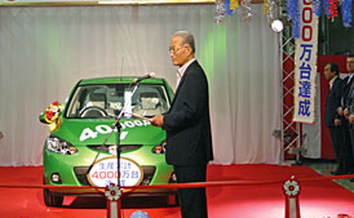 Mazda: V Japonsku vyrobila 40 milionů automobilů