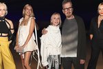 Celebrity na první přehlídce Mercedes Benz Prague Fashion Weeku, který právě v Praze probíhá.