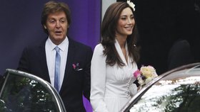 Paul McCartney se po 4 letech oženil s Nancy Shevell