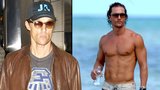 Herec McConaughey zhubl sedm kilo: Nejsem nemocný, tvrdí