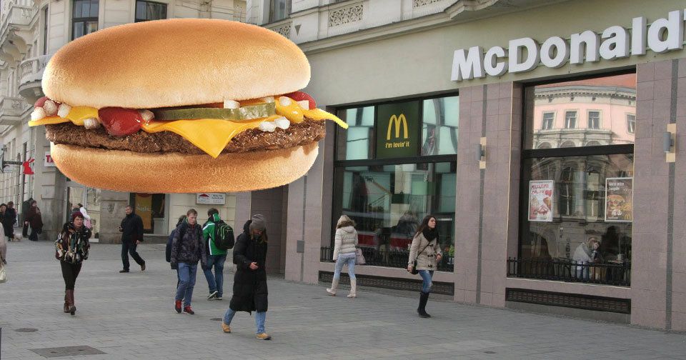 McDonald&#39;s Cheeseburger