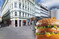 Smlouva jako Brno: Big Mac zdražil o 40 %, nájemné McDonald's ani o korunu!