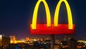 Logo amerického řetězce rychlého stravování McDonald&#39;s