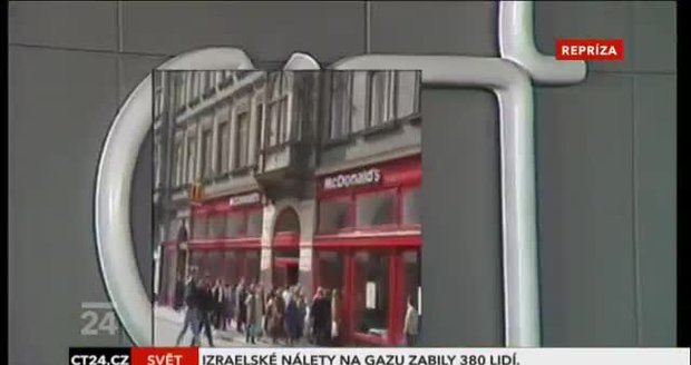 Nejstarší McDonald’s je ve Vodičkově ulici: Otevřeli ho před 25 lety