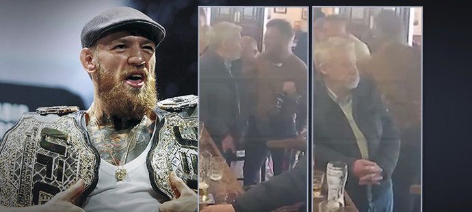 Conor McGregor udeřil pěstí hosta pubu, který odmítl jeho pozvání na whisky...