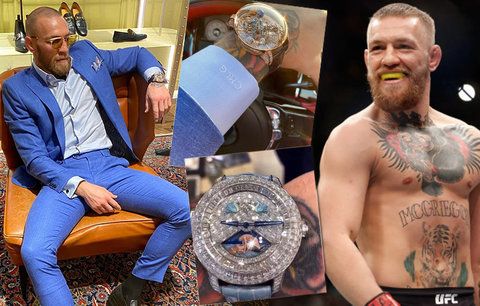 Conor McGregor ukázal milionové pornohodinky.