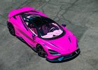 Americký YouTuber si nechal vyrobit McLaren 765LT v růžové barvě. Co vy na to?