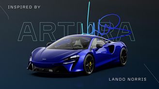 Lando Norris si v konfigurátoru postavil ideální McLaren Artura Lando Norris si v konfigurátoru postavil ideální McLaren Artura