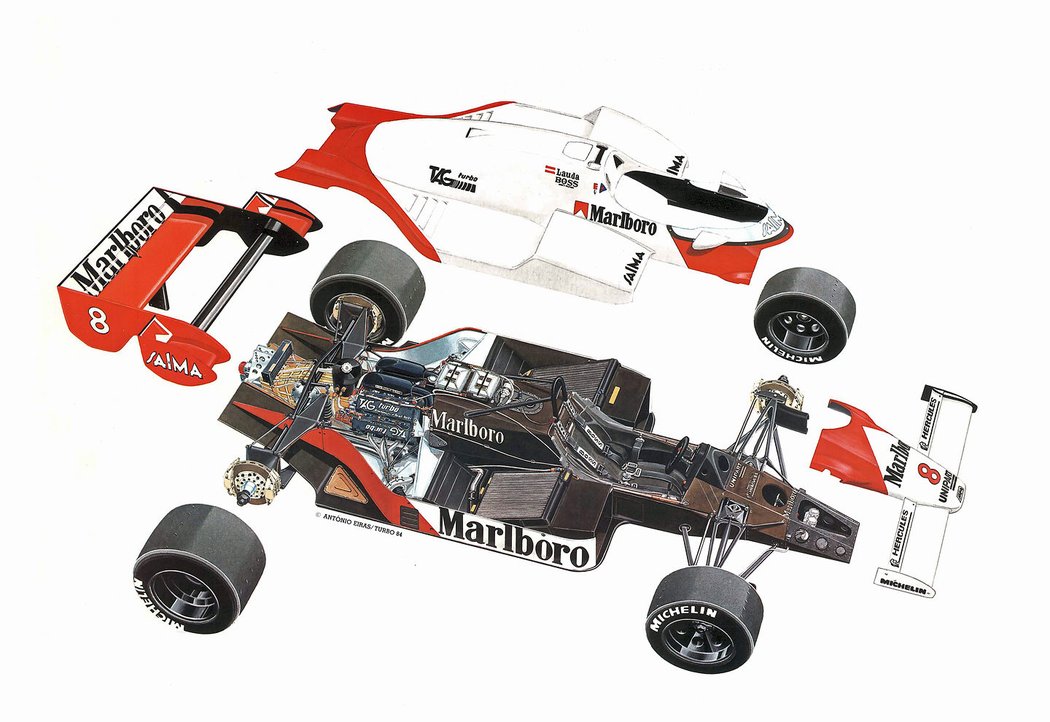 1984 McLaren MP4