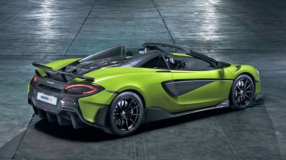 McLaren 600LT Spider nabízí 600 koní a jízdu s větrem ve vlasech