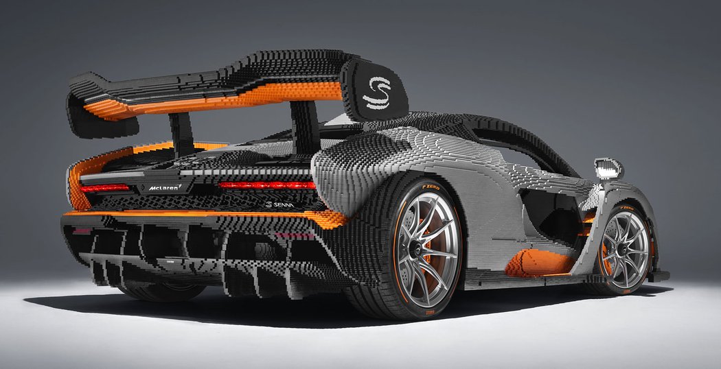 McLaren Senna ze stavebnice Lego