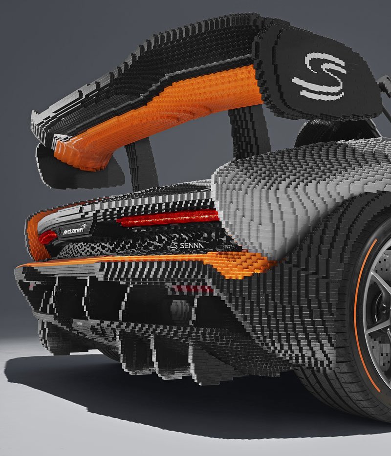 McLaren Senna ze stavebnice Lego