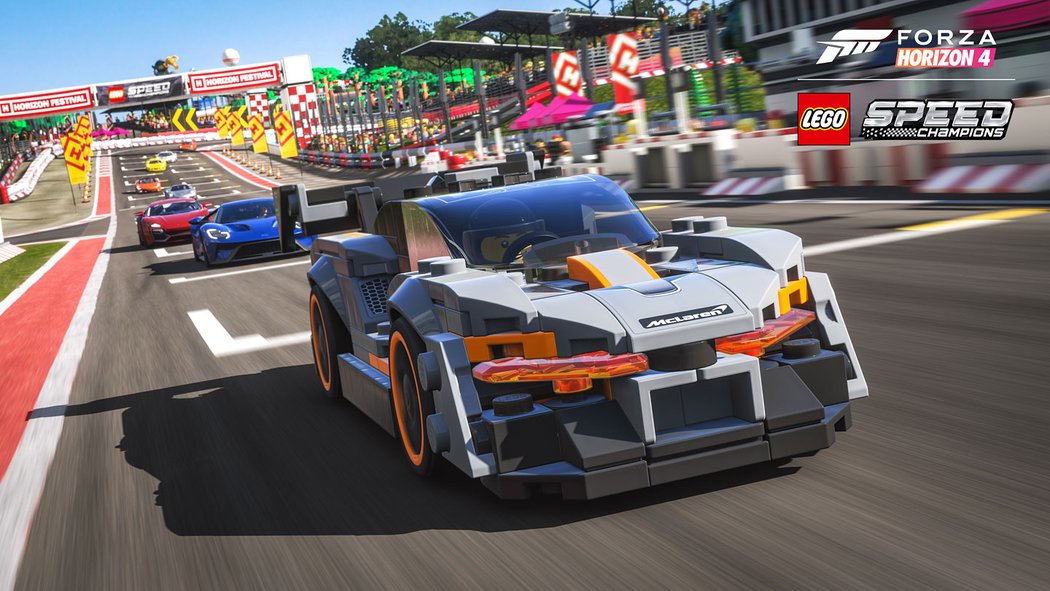 McLaren Senna ze stavebnice Lego