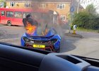 To je škody! Unikátní McLaren P1 divize MSO skončil v plamenech