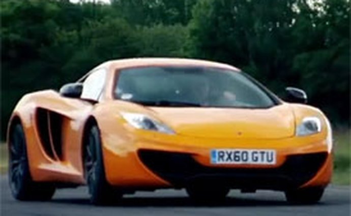 Video: Nový McLaren je druhým nejrychlejším v Top Gearu