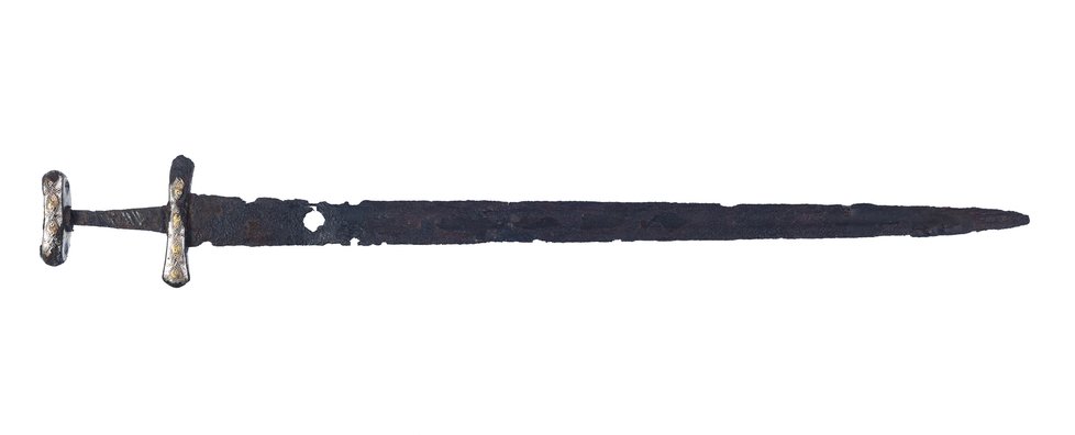 Detail originálního meče.