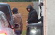 Policie u domu Karlose Vémoly. Policie u domu Karlose Vémoly.