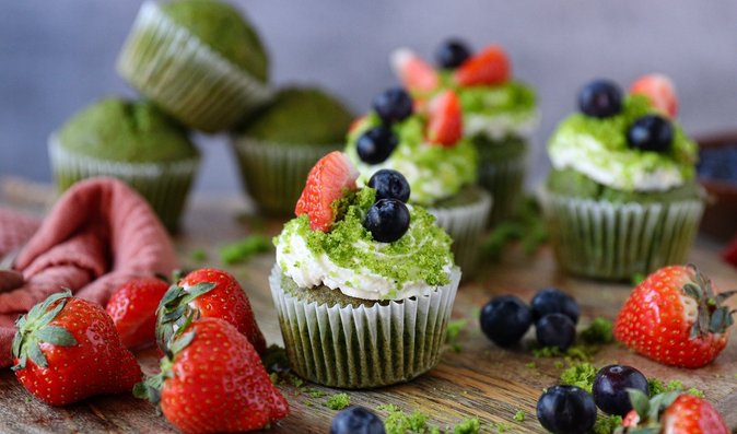 Muffinyt Zelená je dobrá! Mechové muffiny vás okouzlí svou barvou i chutí ...