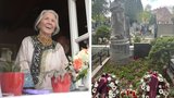 Rok od smrti mecenášky Medy Mládkové (†102): Dojemná symbolika a návštěva u hrobu!
