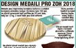 Design Medaili pro ZOH 2018