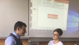 Diskuze a přednáška s marketingovým odborníkem Martinem Jarošem na litoměřickém gymnáziu vyvolala na sociálních sítích kritiku