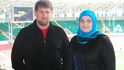 Čečenský vůdce Kadyrov s manželkou Medni