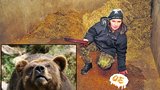 Medvěd grizzly se v zoo Děčín dožil 30 let: Sigfried slavil dortem se šlehačkou!