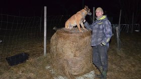 Petr Staňo je farmář, starosta Hrčavy i otec Samuela. Kvůli medvědovi v noci hlídkuje se psem, protože dobytek by mohl být pro šelmu lákadlem.