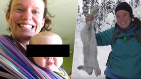 Medvěd zabil učitelku francouzštiny a její dítě.