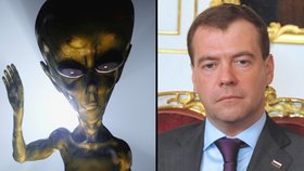 Medveděv má prý informace o mimozemšťanech, dostával tajné spisy