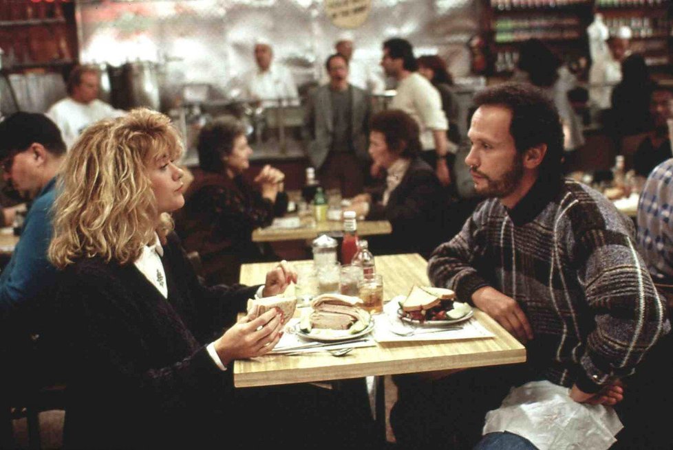 Meg Ryan a Billy Crystal v komedii Když Harry potkal Sally