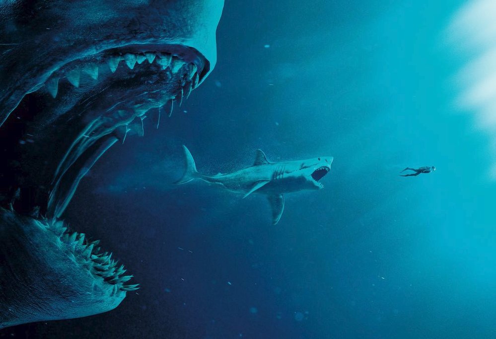 Do kina přichází obrovský pravěký žralok megalodon