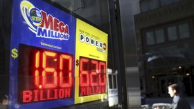 V loterii Mega Millions padl v USA jackpot