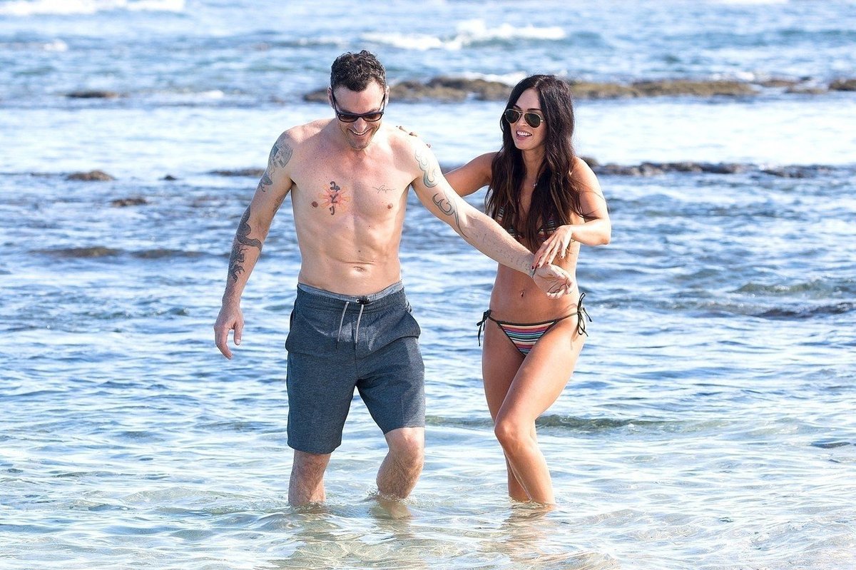 Manželé Megan Fox a Brian Austin Green na Havaji