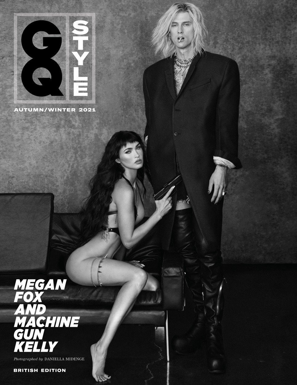 Megan Fox a Mchine Gun Kelly v GQ