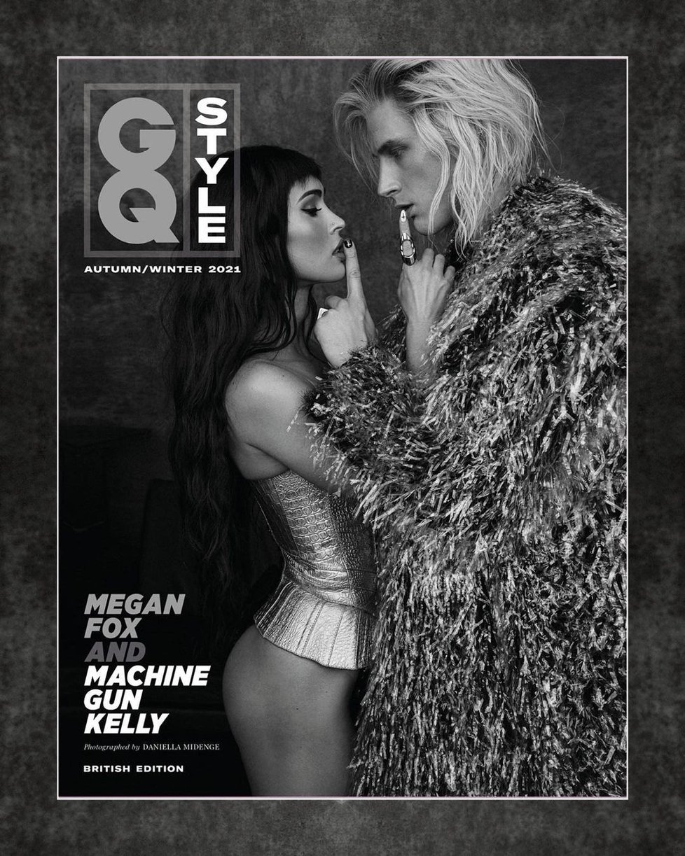 Megan Fox a Machine Gun Kelly v GQ