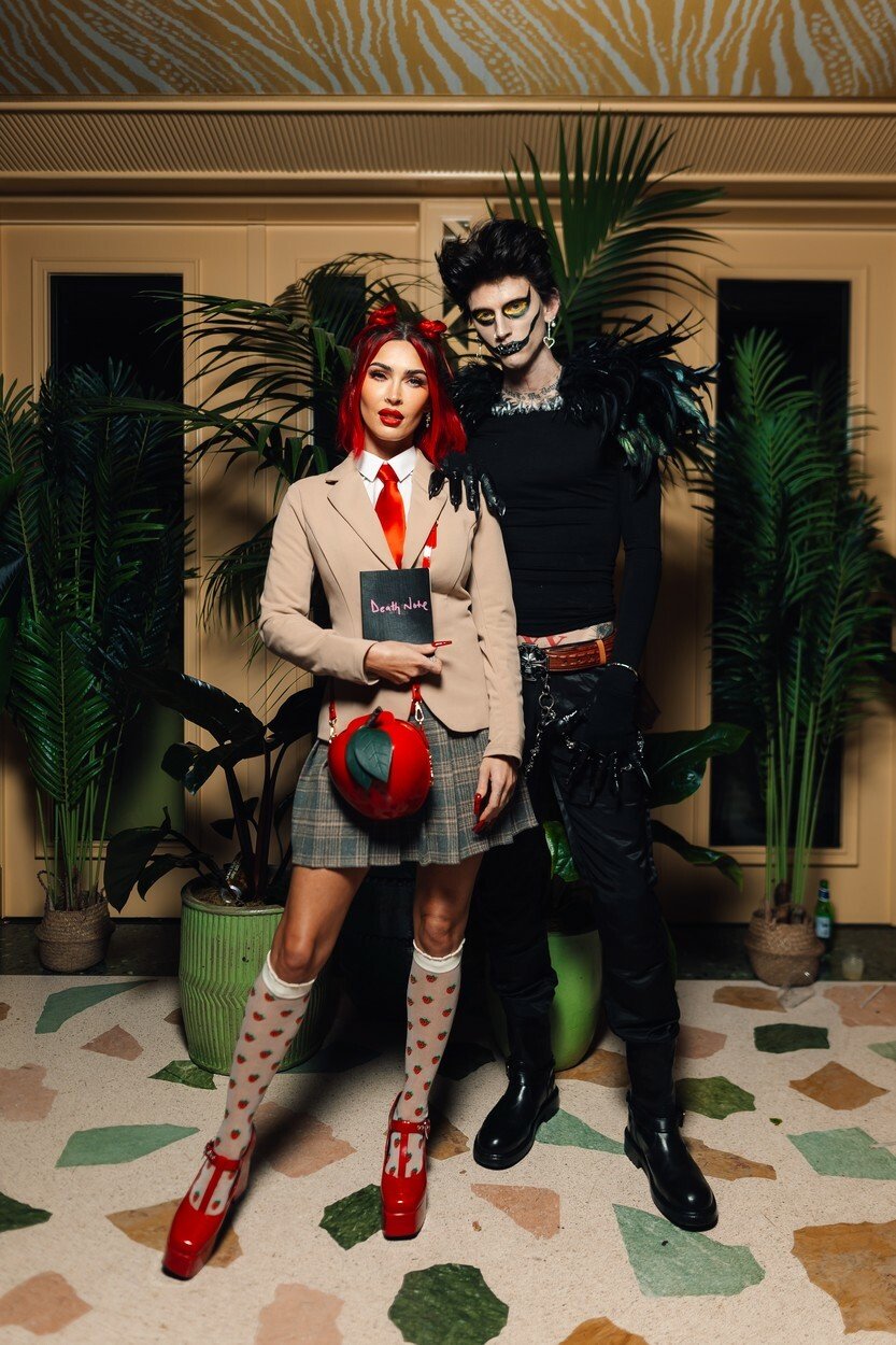 Megan Fox a Machine Gun Kelly se inspirovali animovaným seriálem Death Note.