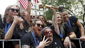 Americká fotbalistka a čerstvě držitelka světového titulu Megan Rapinoeová se znovu opřela do amerického prezidenta Dolanda Trumpa